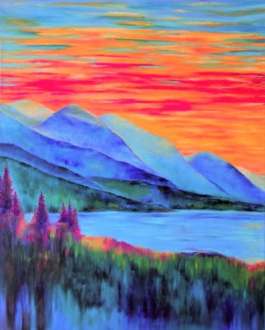 Original Contemporary Landscape Painting by Elizabeth Cox