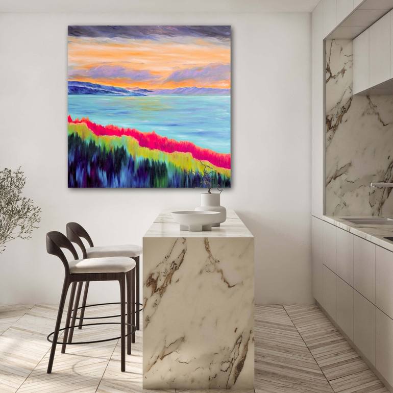 Original Contemporary Landscape Painting by Elizabeth Cox