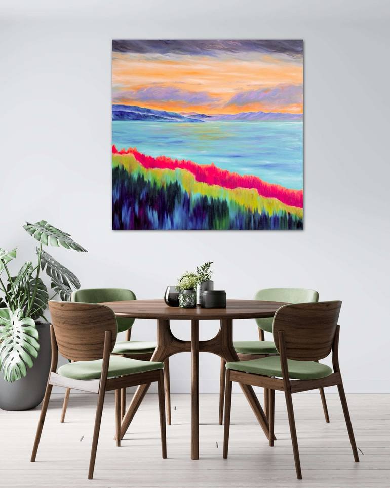 Original Contemporary Landscape Painting by Elizabeth Cox