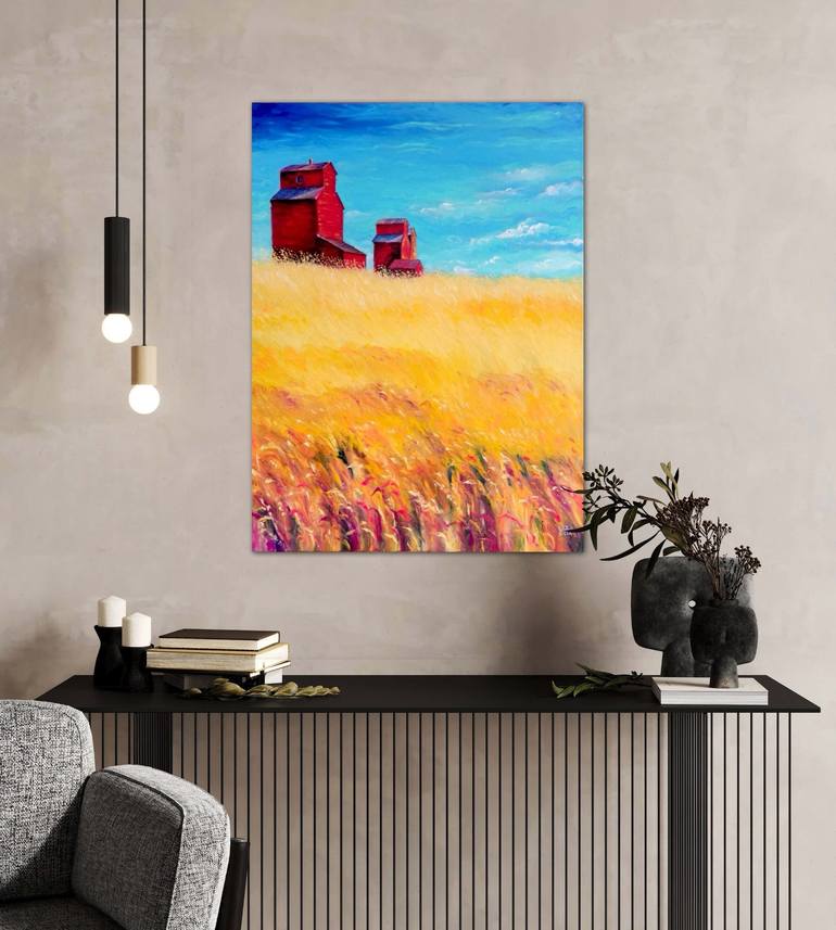 Original Contemporary Landscape Painting by Elizabeth Cox