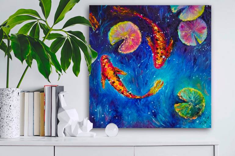 Original Contemporary Nature Painting by Elizabeth Cox