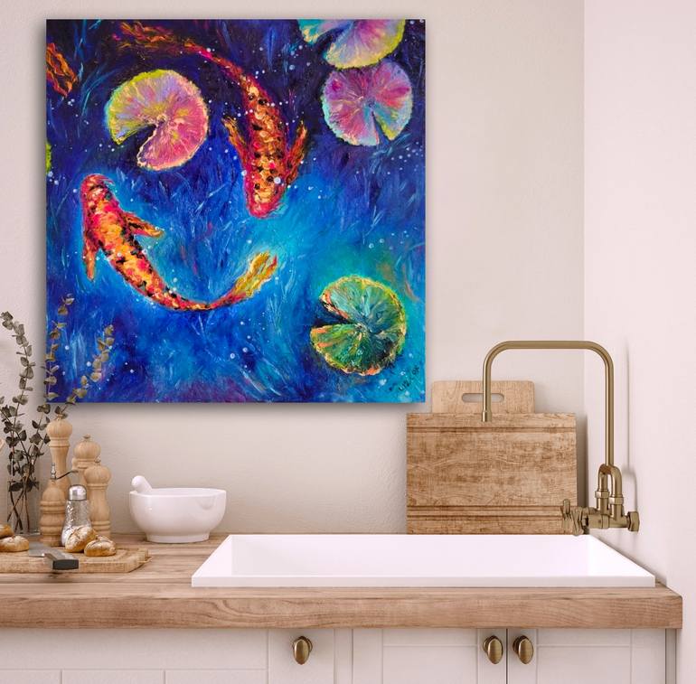 Original Contemporary Nature Painting by Elizabeth Cox