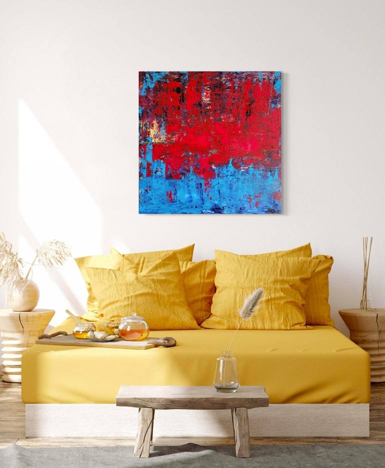 Original Abstract Painting by Elizabeth Cox