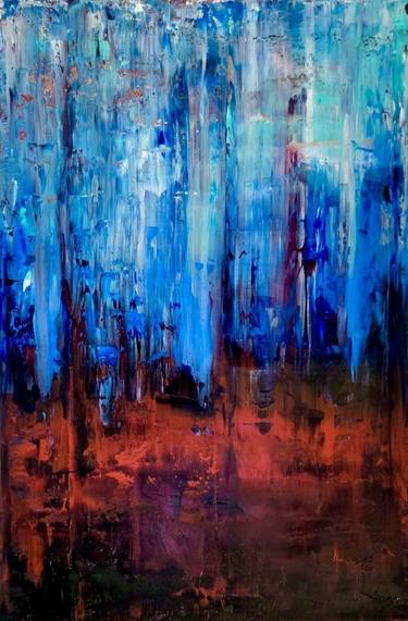Original Abstract Expressionism Abstract Paintings by Elizabeth Cox