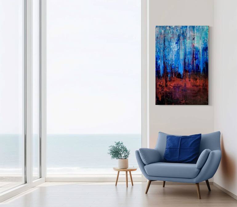 Original Abstract Painting by Elizabeth Cox