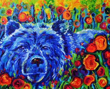 Original Impressionism Animal Paintings by Elizabeth Cox