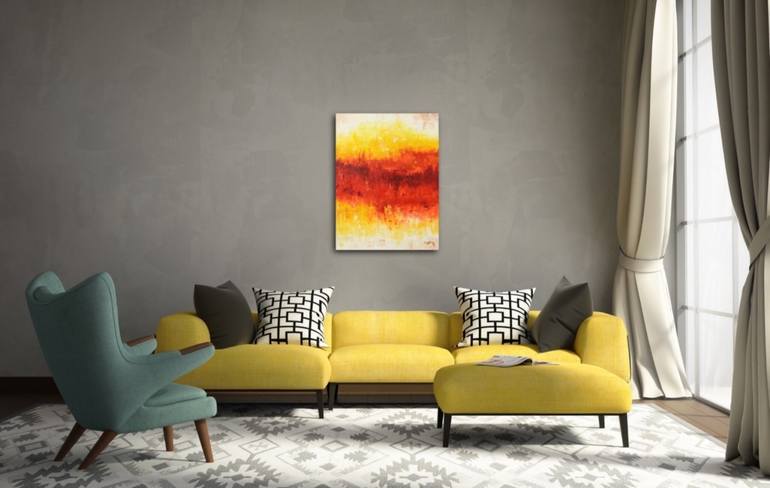 Original Abstract Painting by Elizabeth Cox