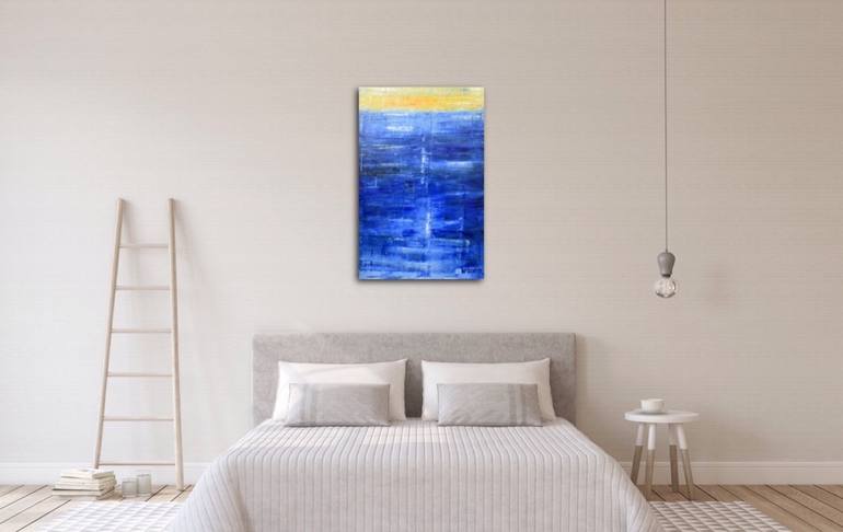 Original Abstract Expressionism Abstract Painting by Elizabeth Cox