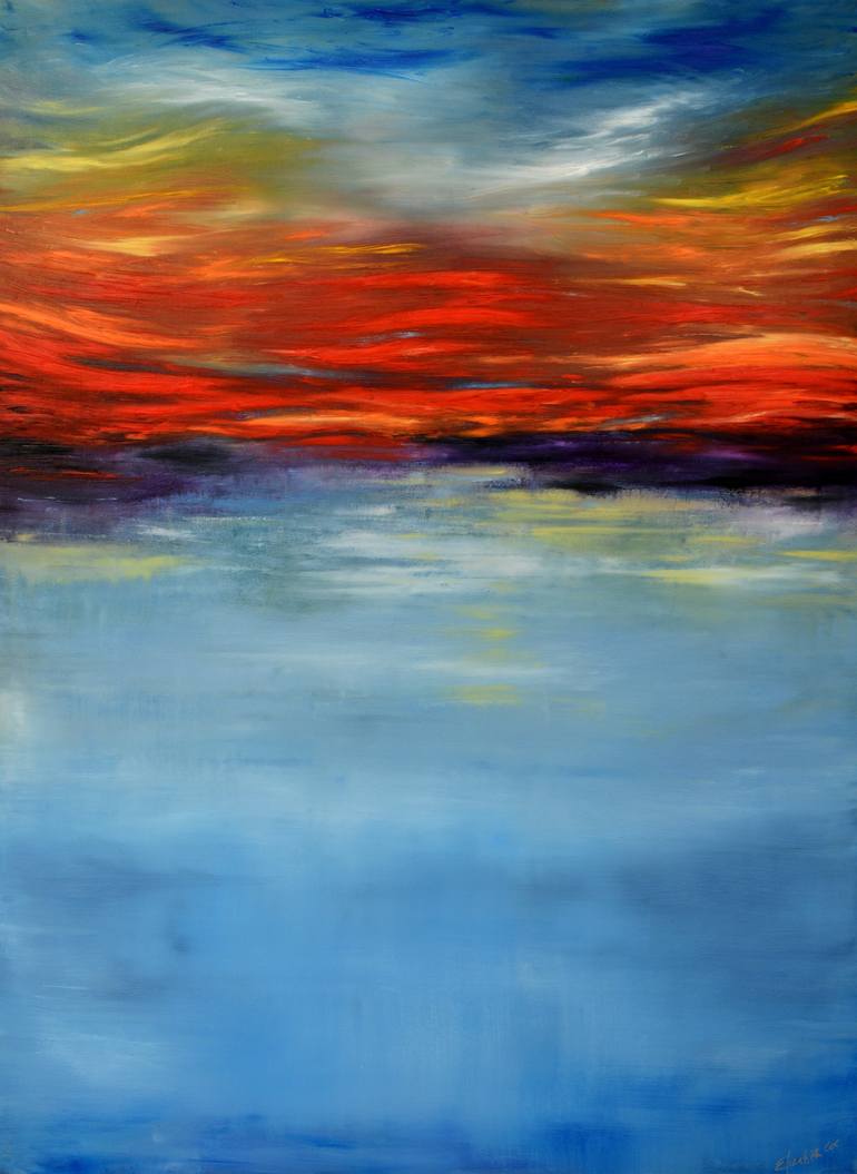 Rhapsody Painting by Elizabeth Cox | Saatchi Art