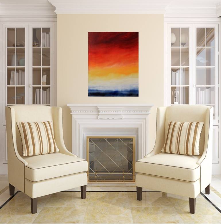 Original Seascape Painting by Elizabeth Cox