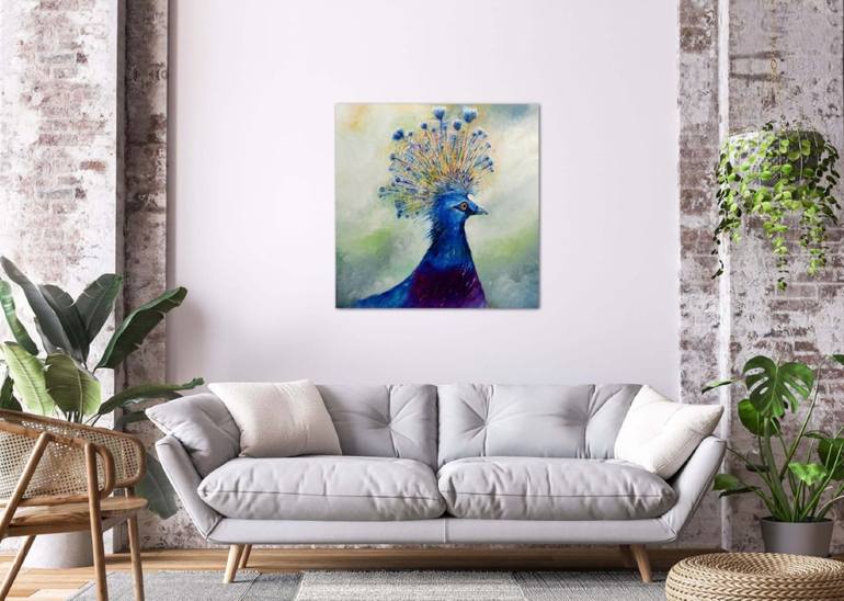 Original Abstract Nature Painting by Elizabeth Cox