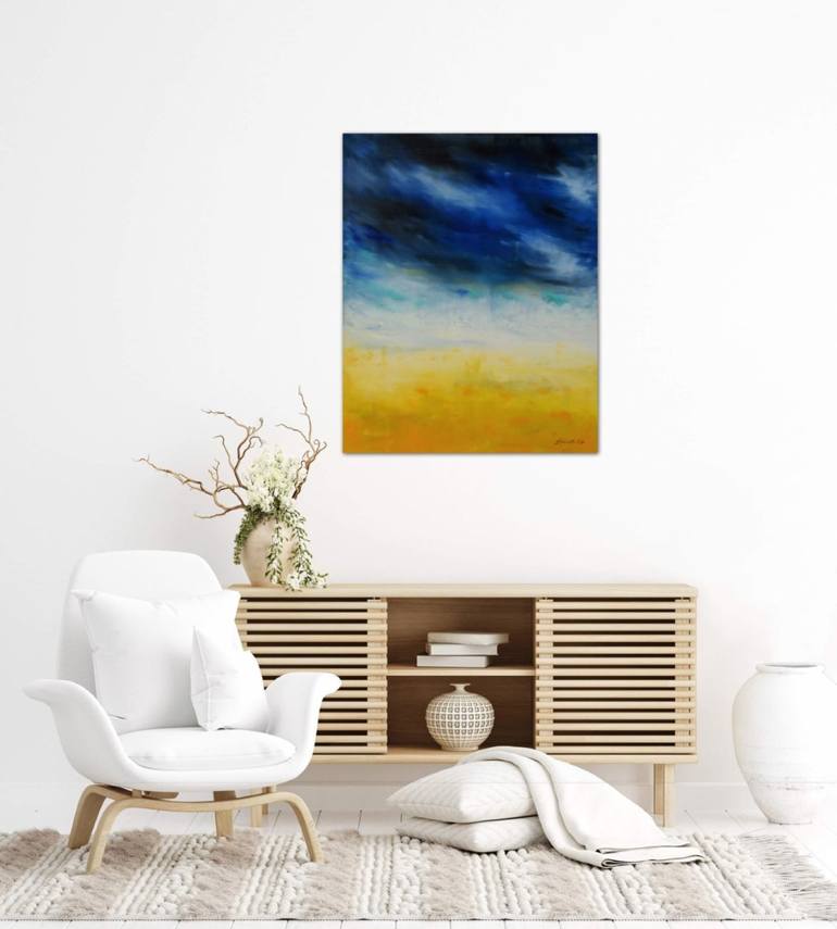 Original Abstract Painting by Elizabeth Cox