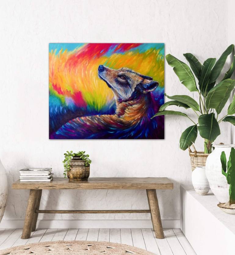 Original Animal Painting by Elizabeth Cox