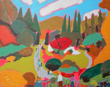 Original Expressionism Landscape Paintings by William Tully