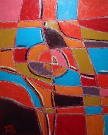 Original Abstract Painting by William Tully