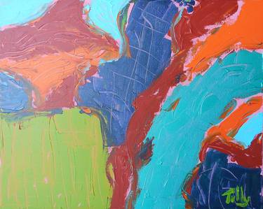 Original Abstract Painting by William Tully