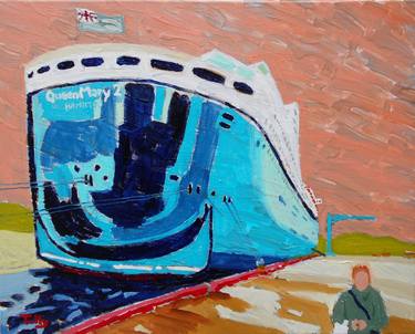 Original Ship Paintings by William Tully