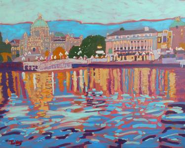 Original Impressionism Places Paintings by William Tully