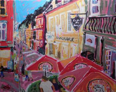 Print of Expressionism Cities Paintings by William Tully