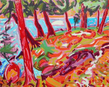 Original Expressionism Landscape Paintings by William Tully