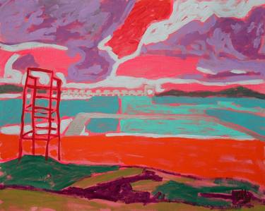 Original Expressionism Places Paintings by William Tully