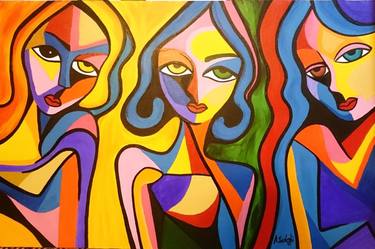3 sister by Azam Sadeghi thumb