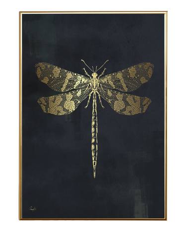 24K Gold - Dragonfly_Night - Limited Edition 40 of 50 thumb