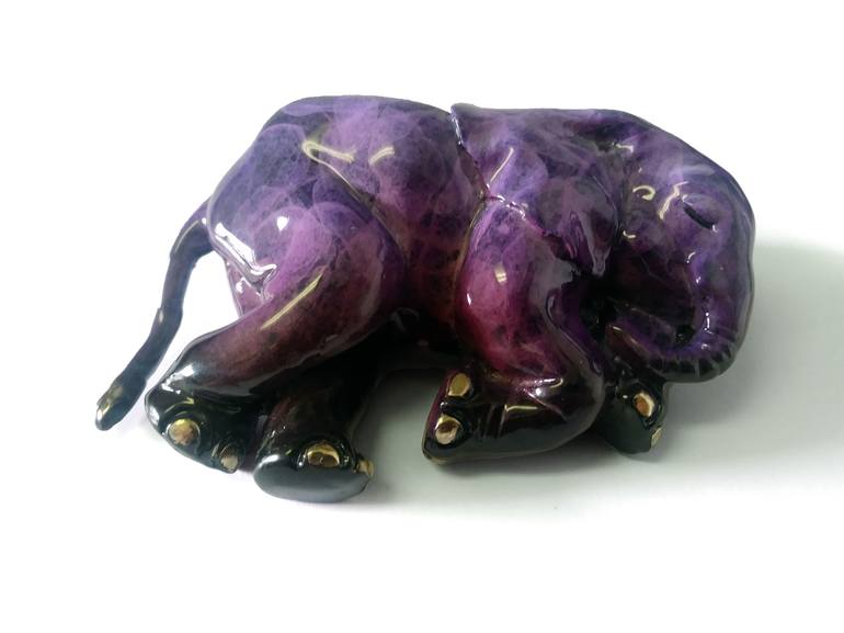 Original Modern Animal Sculpture by Lina Delgado