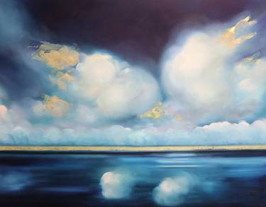 Original Expressionism Seascape Paintings by Charlotte Aiken