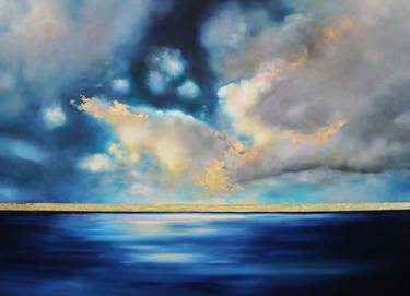 Original Expressionism Seascape Paintings by Charlotte Aiken