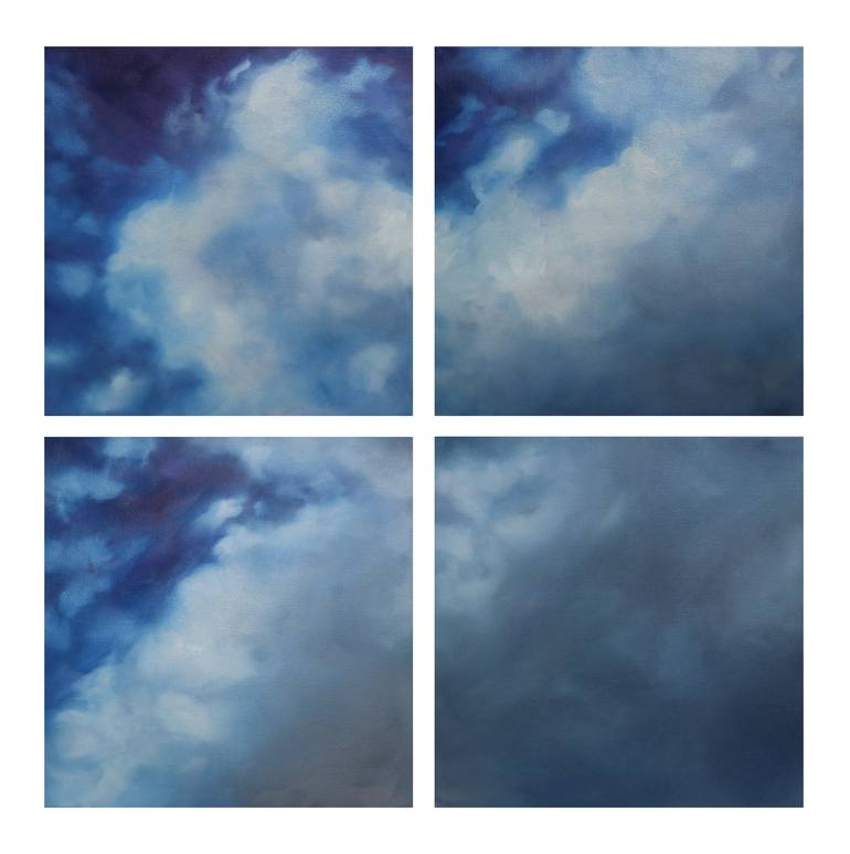 Original Painterly Abstraction Nature Paintings by Charlotte Aiken