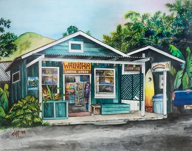 Print of Fine Art Places Paintings by Tiffani Morris