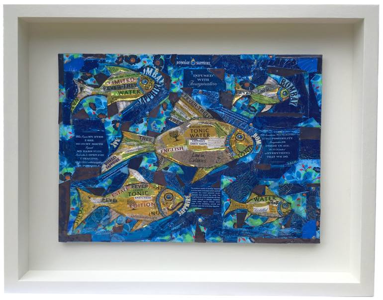 Original Abstract Other Collage by Georgea Blakey