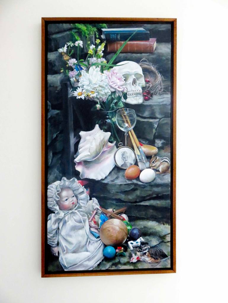Original Realism Still Life Painting by Anne Smythe