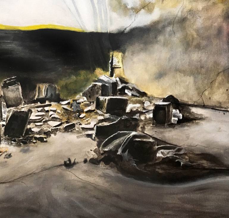 Original Figurative Other Painting by Emir Zenón Gómez Farah