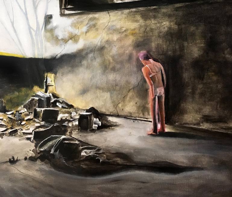 Original Figurative Other Painting by Emir Zenón Gómez Farah