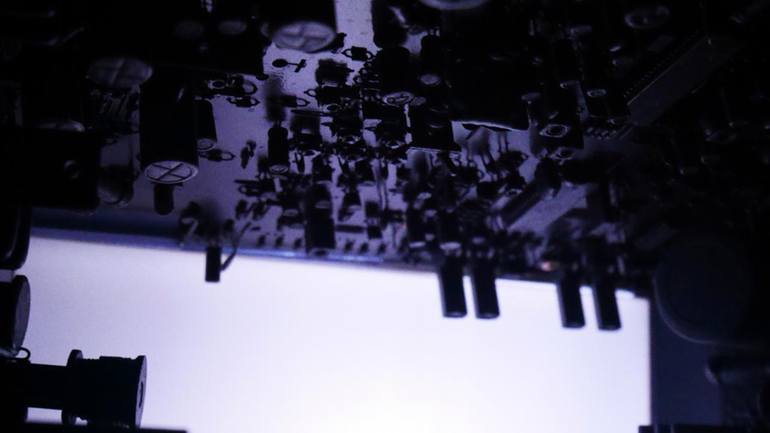 Original Surrealism Science/Technology Installation by Emir Zenón Gómez Farah