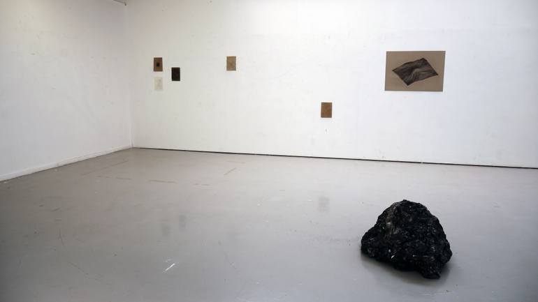 Original Abstract Landscape Drawing by Emir Zenón Gómez Farah