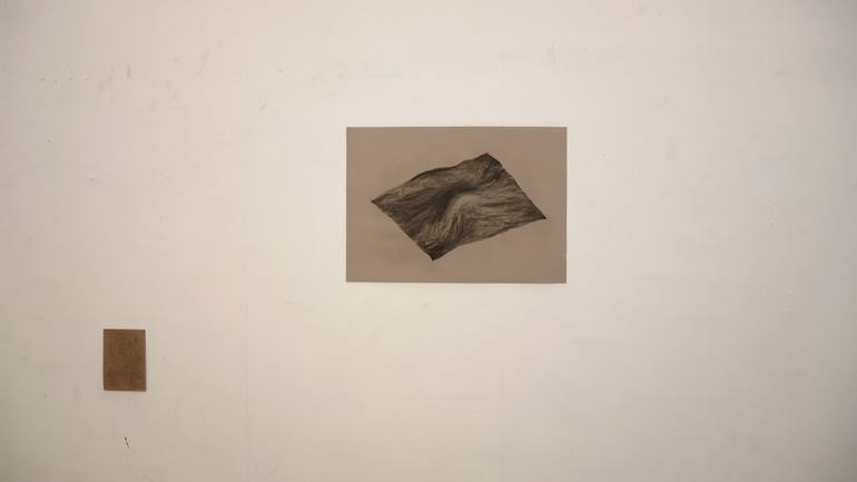 Original Abstract Landscape Drawing by Emir Zenón Gómez Farah