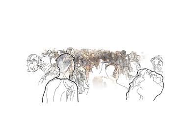 Saatchi Art Artist Emir Zenón Gómez Farah; New-Media, “Crowd” #art