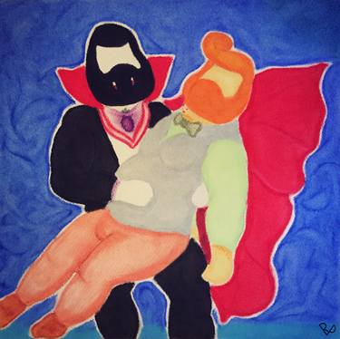 Original Pop Art Popular culture Paintings by Red Phur