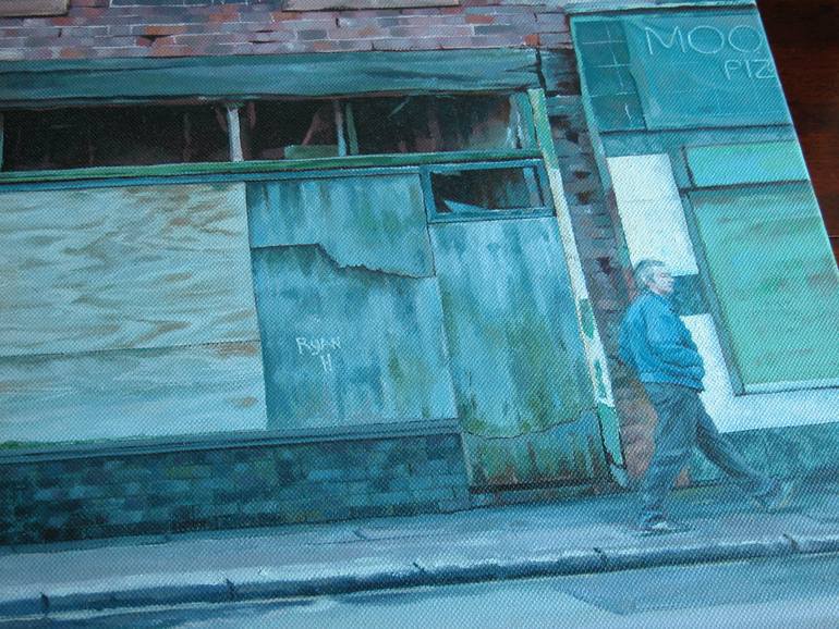 Original Figurative Architecture Painting by Michael Kirby