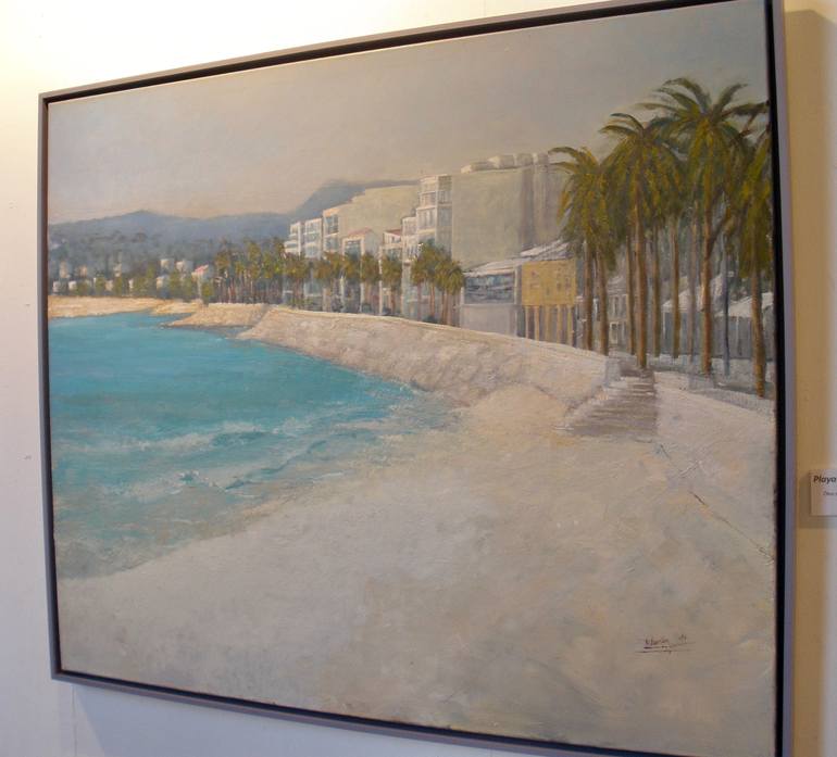 Original Figurative Landscape Painting by Rosa Bermejo