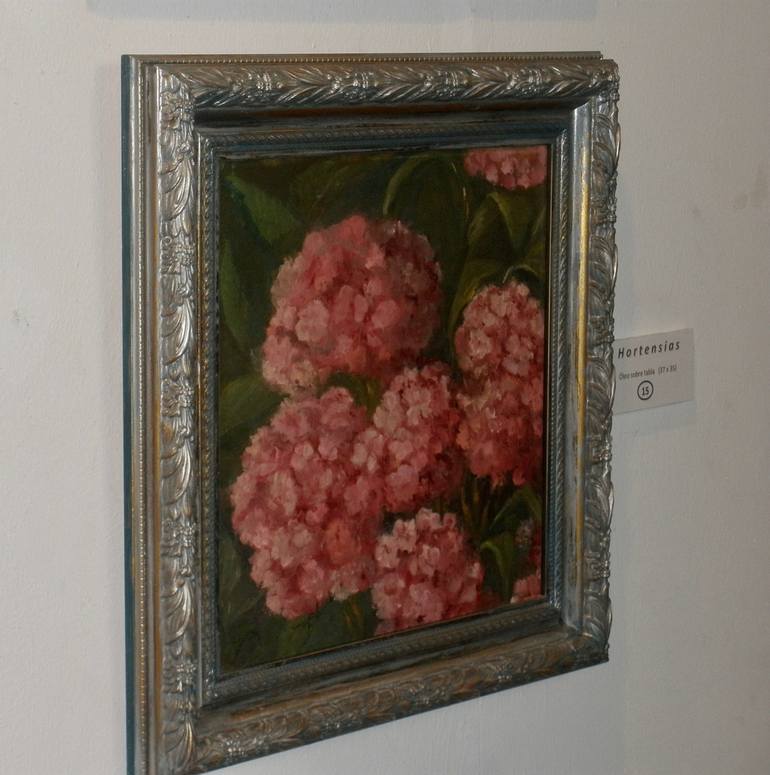 Original Floral Painting by Rosa Bermejo