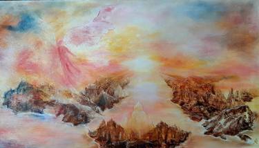Original Surrealism Nature Paintings by Anne Marie Delaby