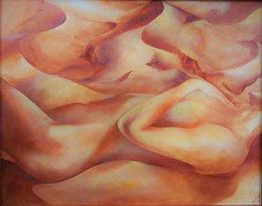 Original Figurative Body Paintings by Anne Marie Delaby