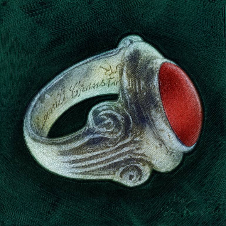 Girasol Ring Painting by Martin 