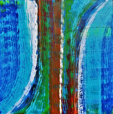 Original Conceptual Abstract Painting by Iztok Sostarec