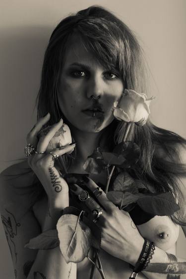Kajastrophe "floral thinking sepia" #1 - Limited Edition of 1 thumb