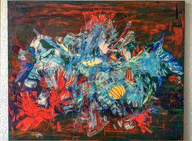 Original Abstract Expressionism Abstract Paintings by Quintensiaga Oil Gallery